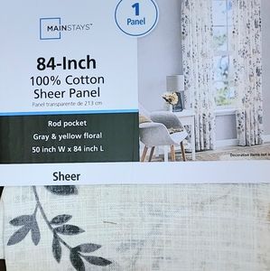 Curtain Sheet Panel